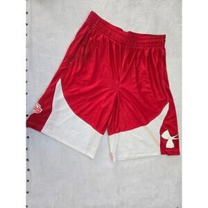 Under Armour NBPA Top 100 Camp Basketball Shorts Mens Large PE Exclusive